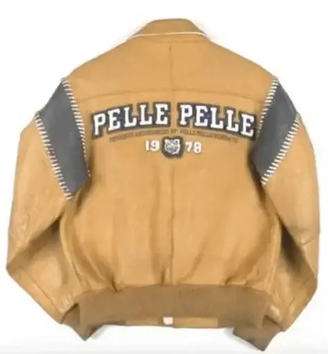 Pelle Pelle Vintage Light Brown Jacket, pellepelle.us