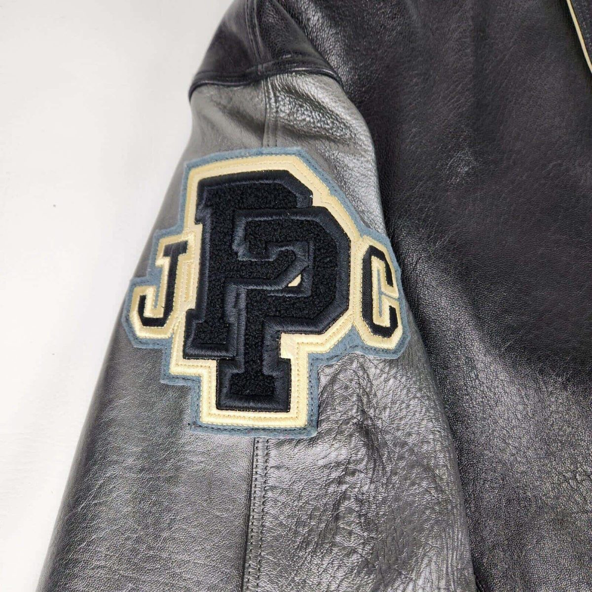 Pelle Pelle Vintage Marc Buchanan Black Bomber Jacket