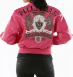 Pink Pelle Pelle Diamonds Made for Queen Jacket