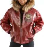 Red Live Like a Queen Die Like a Legend Pelle Pelle Jacket, pellepelle.us