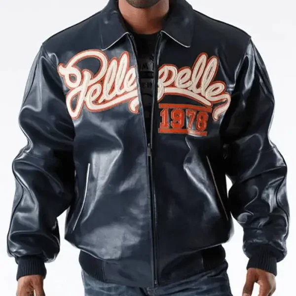 Vintage 35th Anniversary Pelle Pelle Leather & Denim.co Jacket,pellepelle.us