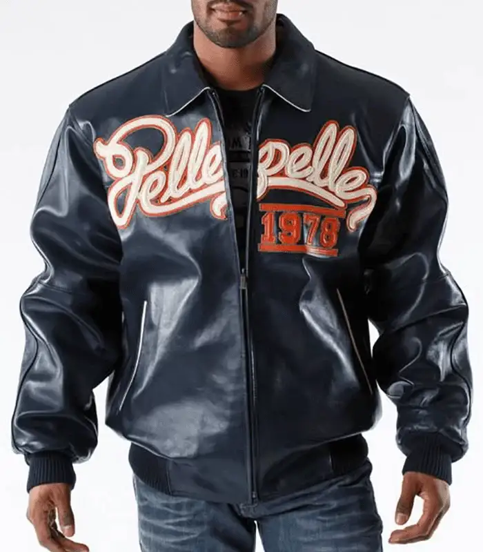 Vintage 35th Anniversary Pelle Pelle Leather & Denim.co Jacket,pellepelle.us