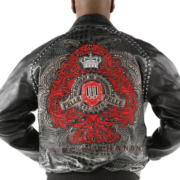 Pelle Pelle No Retreat, No Surrender Black Jacket, Pelle Pelle, PellePelle.com