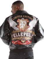 Pelle Pelle Limited Edition Black Leather Jacket,Pelle Pelle, Pelle Pelle.com