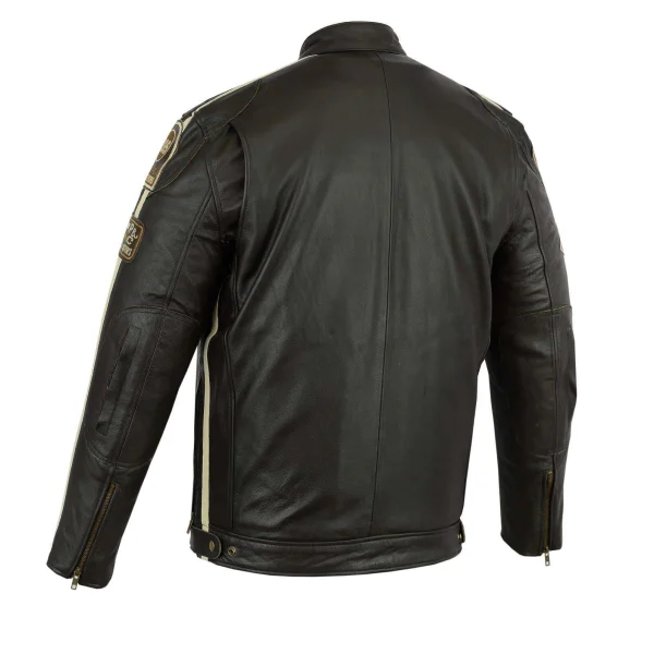 Pelle Fashion Motorbike Motorcycle Black Jacket