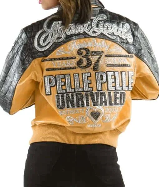 Women Pelle Pelle Avant Garde Mango 37 Years Strong Jacket, pellepelle.us