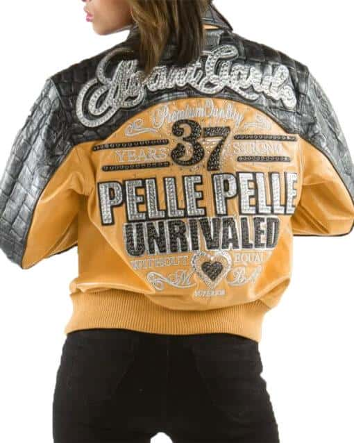 Women Pelle Pelle Avant Garde Mango 37 Years Strong Jacket, pellepelle.us