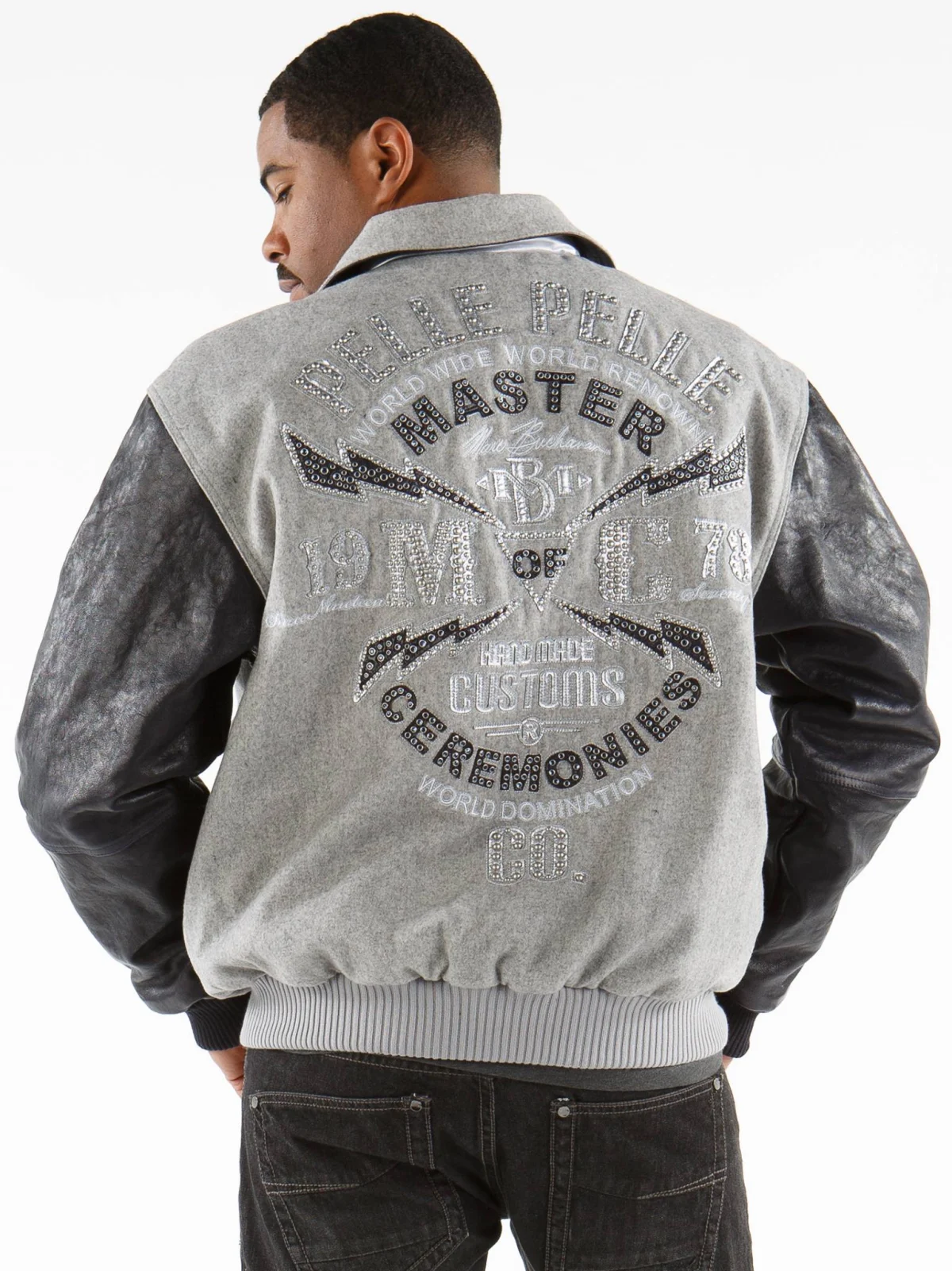 Pelle Pelle MC Grey Jacket, pellepelle.us