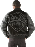 Men Pelle Pelle Premium Black Jacket, PELLEPELLE.US