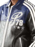 Pelle Pelle King Of Kings 1978 Legacy Blue And Black Jacket