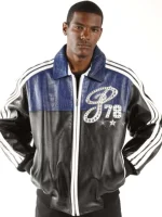 Pelle Pelle King Of Kings 1978 Legacy Blue And Black Jacket, pellepelle.us