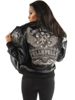 Pelle Pelle Ladies Limited Edition Metallic Leather Jacket,Pelle Pelle, PellePelle.com