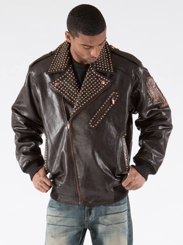 Pelle Pelle Varsity Biker Chocolate Sienna Jacket, Pelle Pelle, PellePelle.com