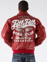 Pelle Pelle Soda Club Sportster Red Leather Jacket, Pelle Pelle, PellePelle.com