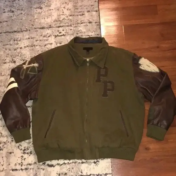 Pelle Pelle Renegades Olive Green Jacket, pellepelle.us