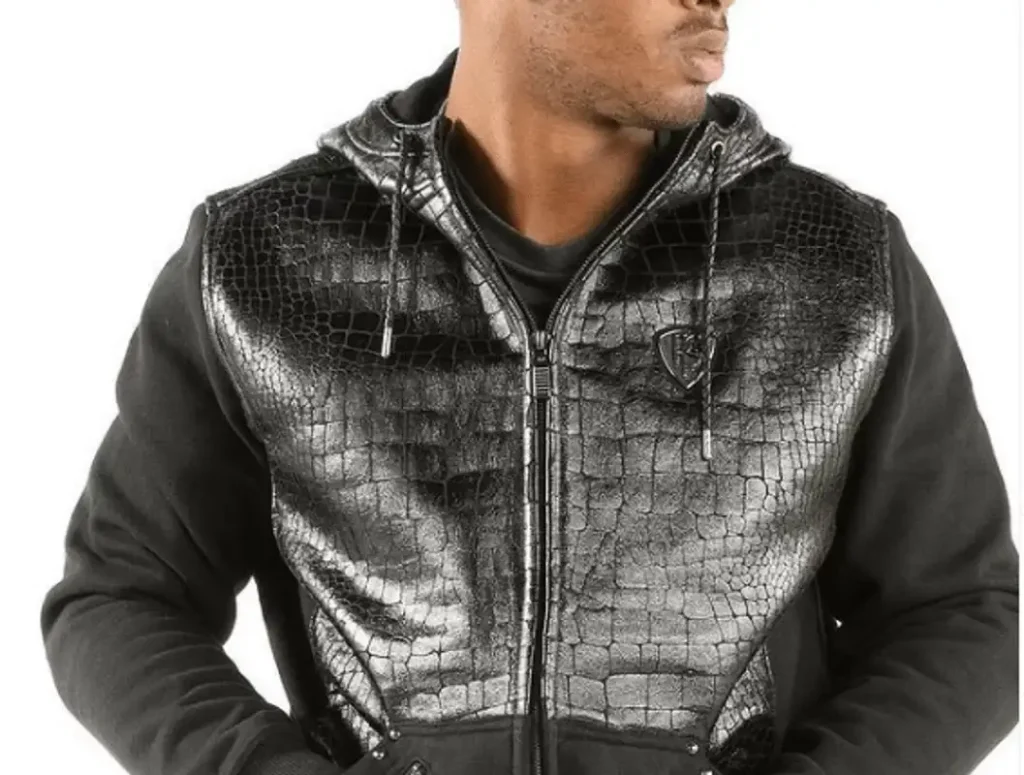 Pelle Pelle Premium Black Lux Hoodie Jacket, pellepelle.com