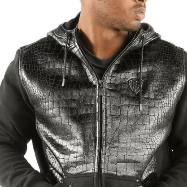 Pelle Pelle Premium Black Lux Hoodie Jacket, pellepelle.com