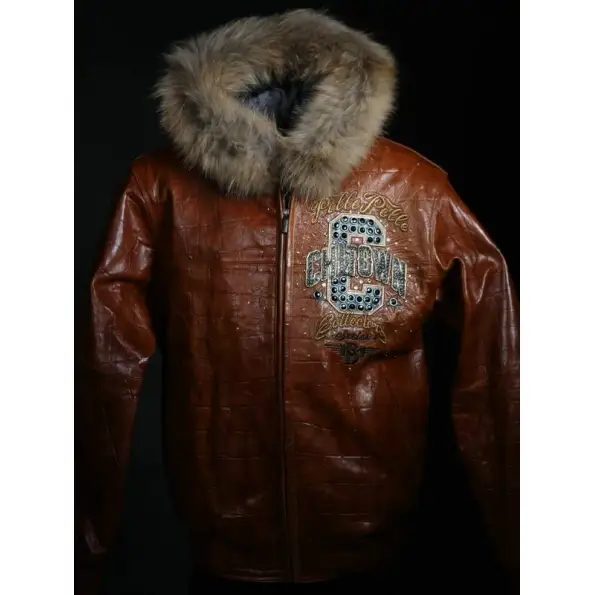 Pelle Pelle Chi-Town Brown Leather Jackets, pellepelle.us