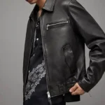 Pelle Pelle Men Gino Black Leather Jacket