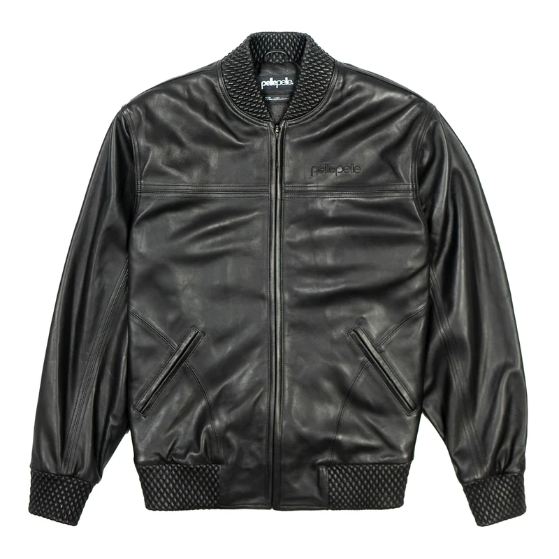 Basic Black Burnish Jacket, pellepelle.us