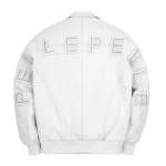 White Pelle Pelle Stones Jacket