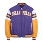 Pelle Pelle Soda Club Heritage Purple Leather Jacket