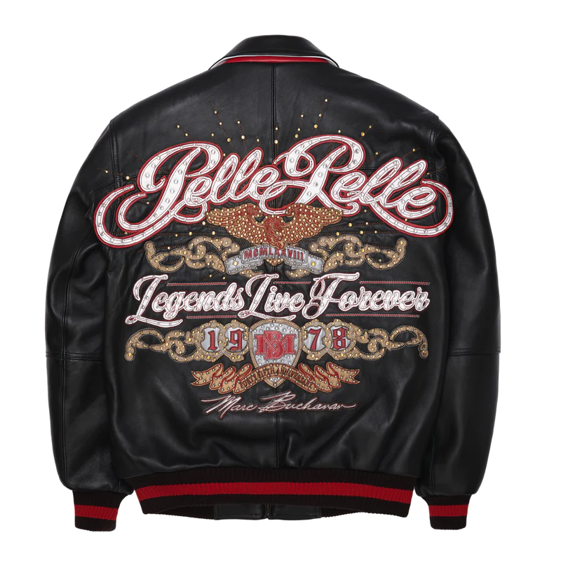 Pelle Pelle Black Legends Forever Jacket, pellepelle.us