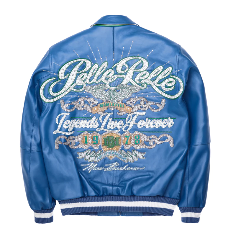 Pelle Pelle Blue Legends Forever Jacket, pellepelle.us