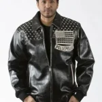 Pelle Pelle Black Americana Leather Jacket, pellepelle.us