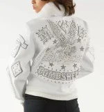 Pelle Pelle Bruiser White Bombshell Jacket, pellepelle.us