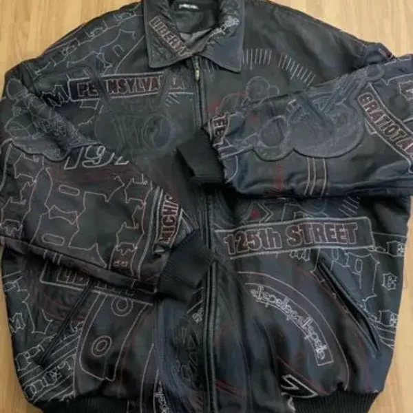 Authentic Mens Pelle Pelle Biker Liberty Leather Jacket, pellepelle.us