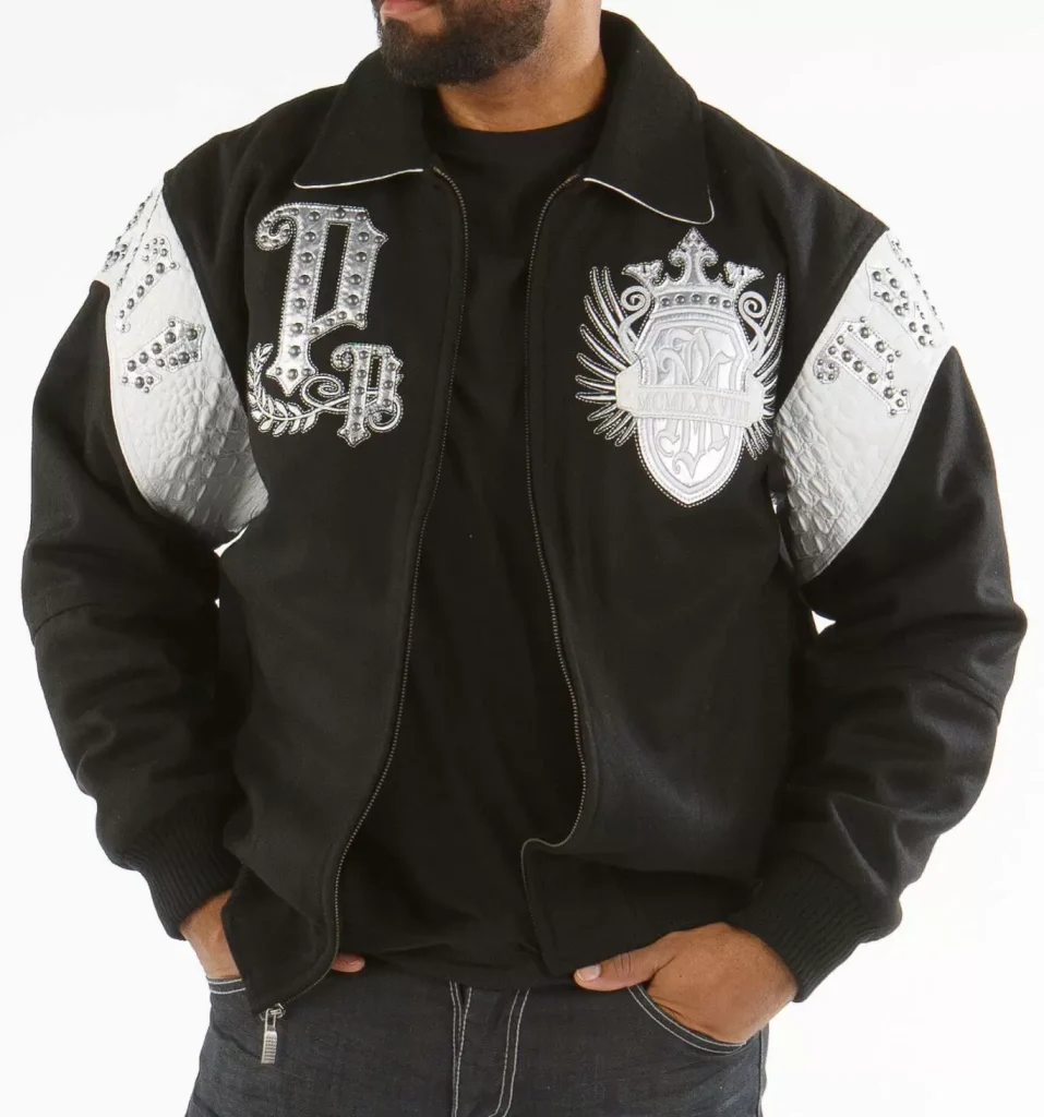 Pelle Pelle Men Empire Black Wool Jacket, pellepelle.us