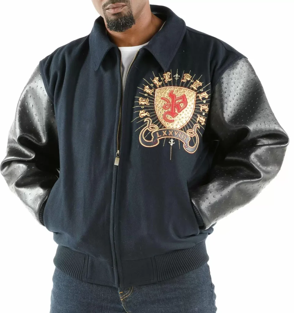 Blue Pelle Pelle Immortal Worldwide Revolution Jacket pellepelle.us