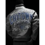 Grey Pelle Pelle Chi-Town Leather Jacket PELLEPELLE.US