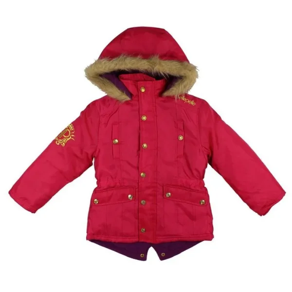 Pelle Pelle Girls Pink Cotton Jacket, pellepelle.us