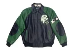 Pelle Pelle Green Leather Jacket