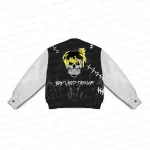 Juice WRLD Legends Never Die Black & White Varsity Jacket