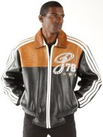 Pelle Pelle Legacy Brown Black Leather Jacket