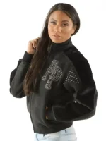 Ladies Pelle Pelle Queen Of Thrones Black Jacket