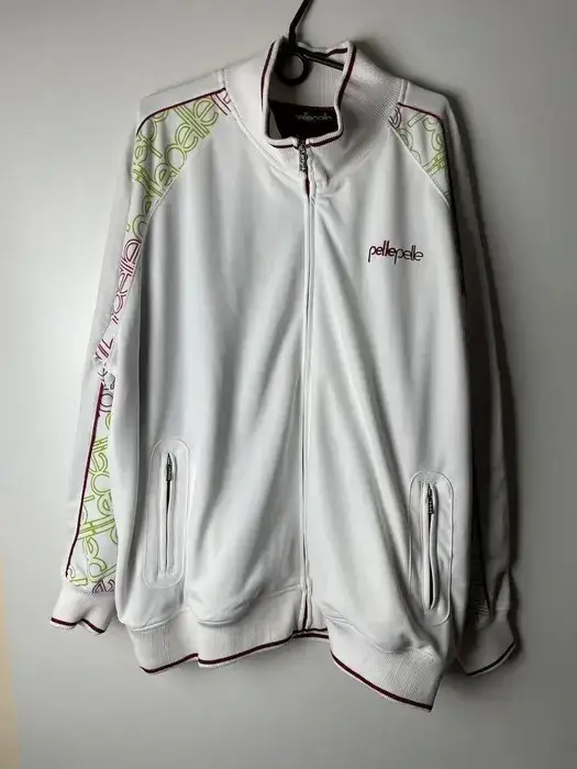 Marc Buchanan Rare Pelle Pelle Down Puffer White Hoodie, pellepelle.us