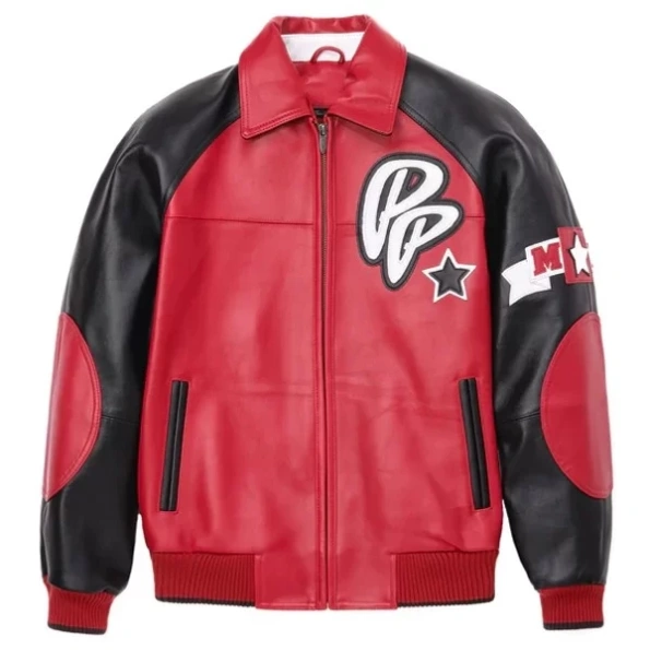 Pelle Pelle Soda Club Red Leather Jacket , pellepelle.us