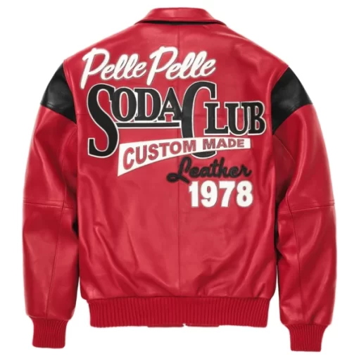 Pelle Pelle Soda Club Plush Red Jacket, pellepelle.us