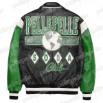 Pelle Pelle Soda Club Black Green Leather Jacket, pellepelle.us