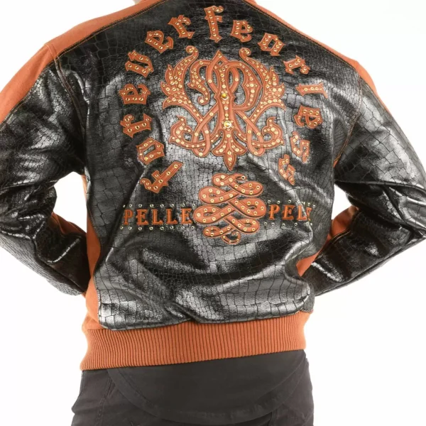 Pelle Pelle Forever Flawless Orange Jacket, pellepelle.us