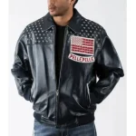 Pelle Pelle Americana Black Red Jacket