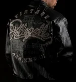 Pelle Pelle 35th Anniversary 1976 Vintage Leather Jacket, pellepelle.us