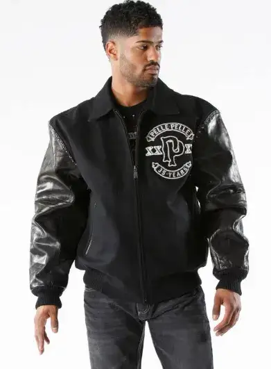 Pelle Pelle 35th Black Panther Wool Jacket, pellepelle.us