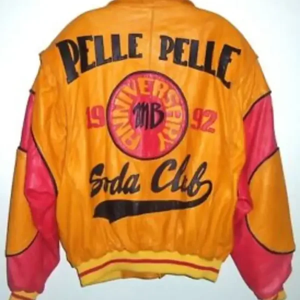 Pelle Pelle 90s Marc Buchanan 1992 Soda Club Anniversary Jacket, pellepelle.us