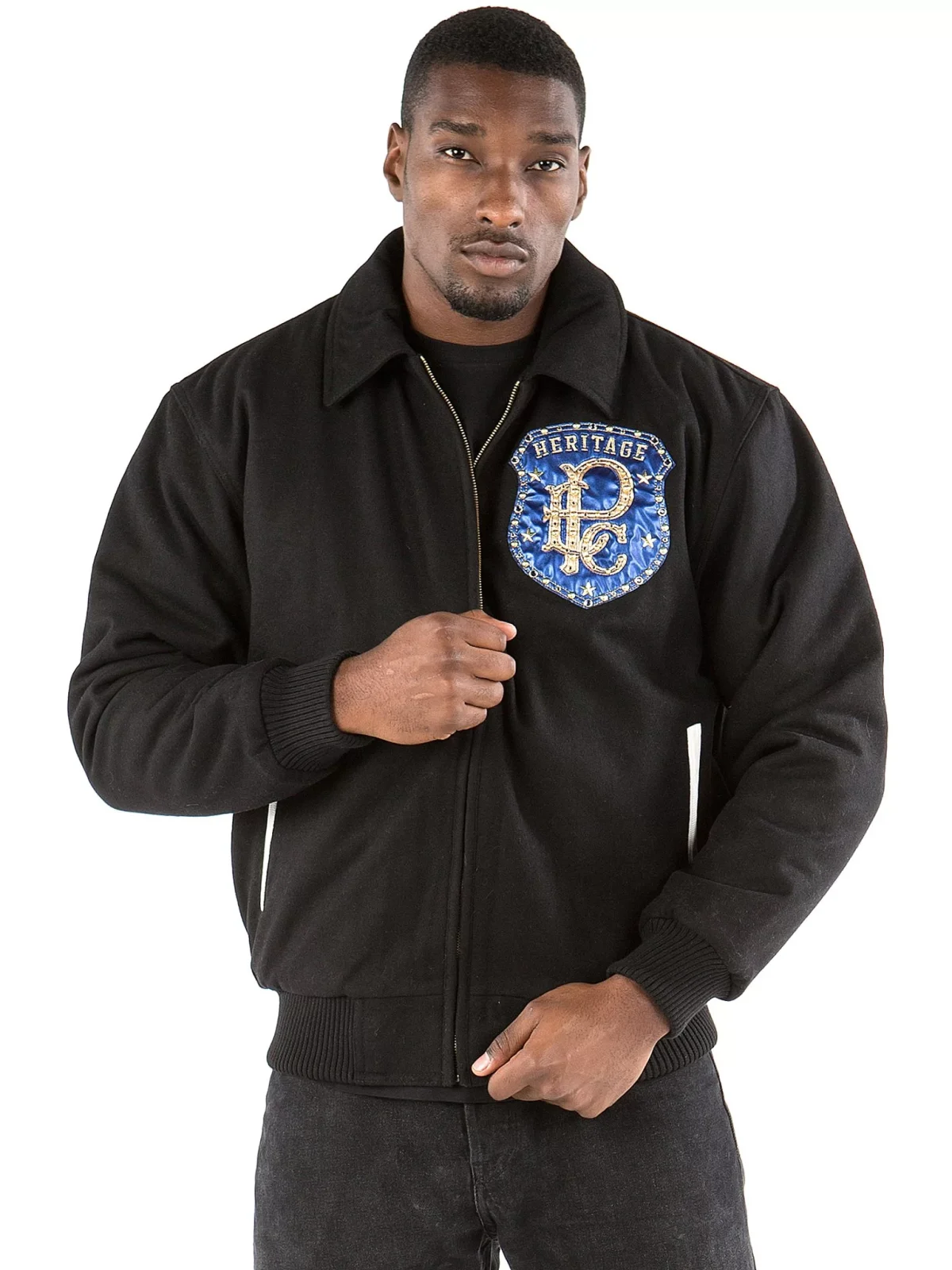 Pelle Pelle All Or Nothing Black & Blue Jacket