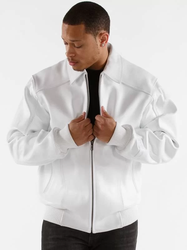 Pelle Pelle Basic in White Plush Jacket, pellepelle.us